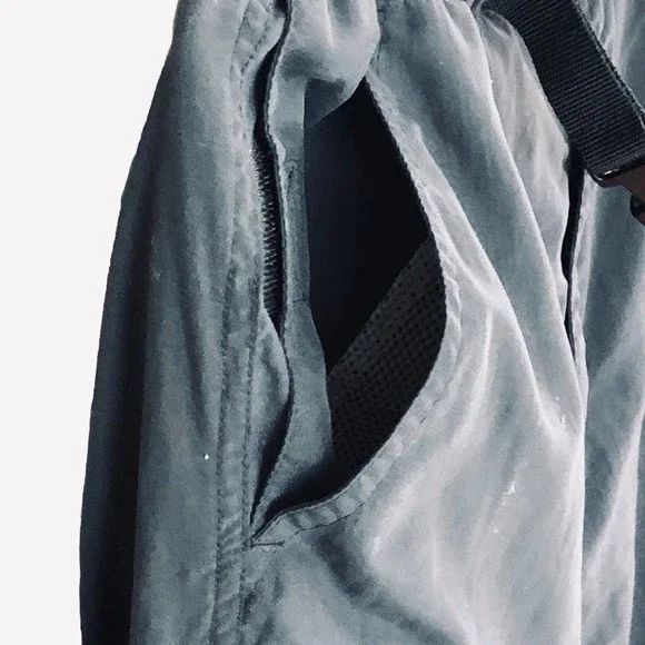 MISTY MOUNTAIN Men Medium Logo Nylon Zip Leg Pockets Out Door Light Weight Pants - Picture 7 of 9